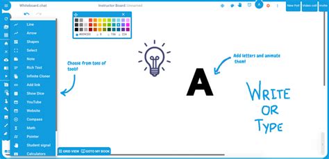 free virtual whiteboard online.